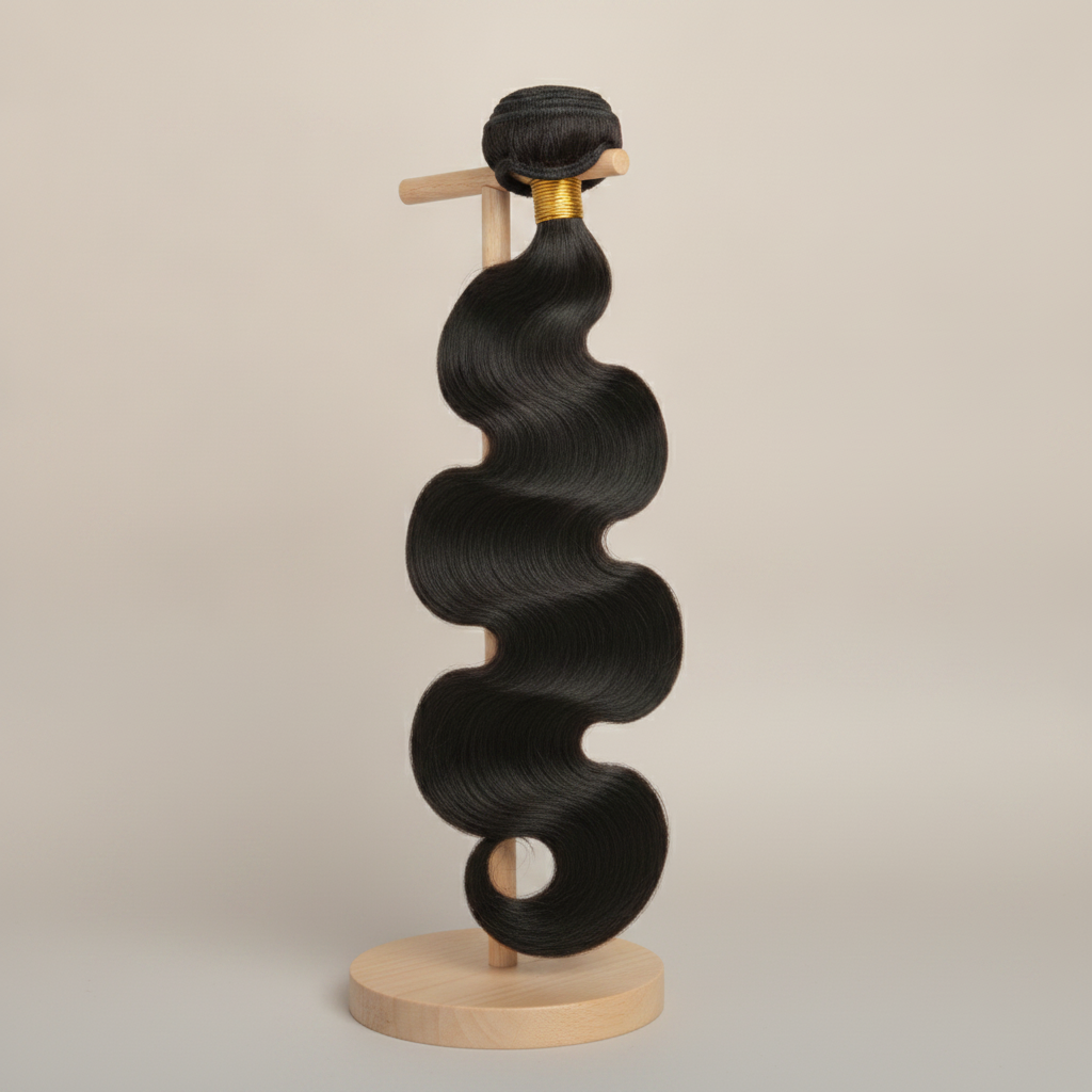 Ebony Wave Luxe | Natural Black Body Wave Synthetic Hair Bundles